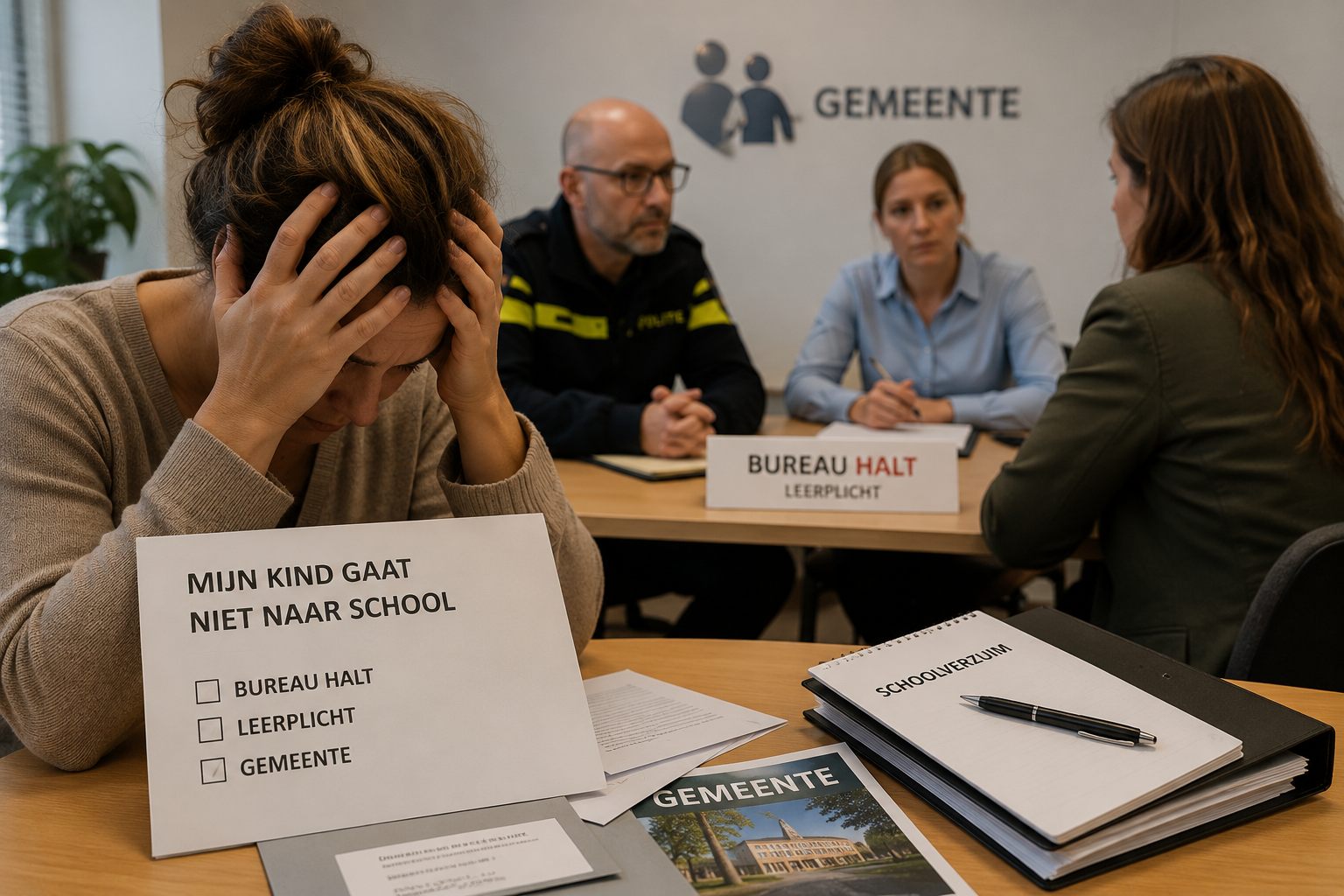 Schoolverzuim, leerplicht en Bureau Halt als thema voor professionals